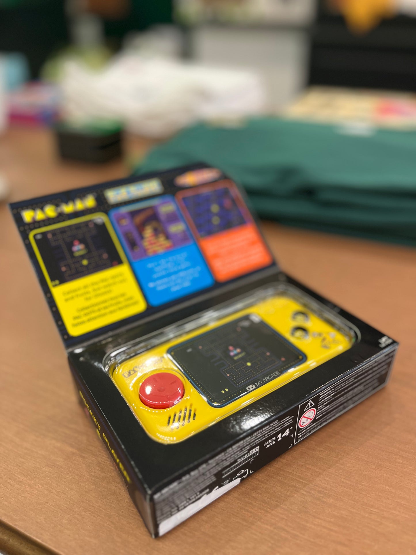 Console de poche arcade Pacman