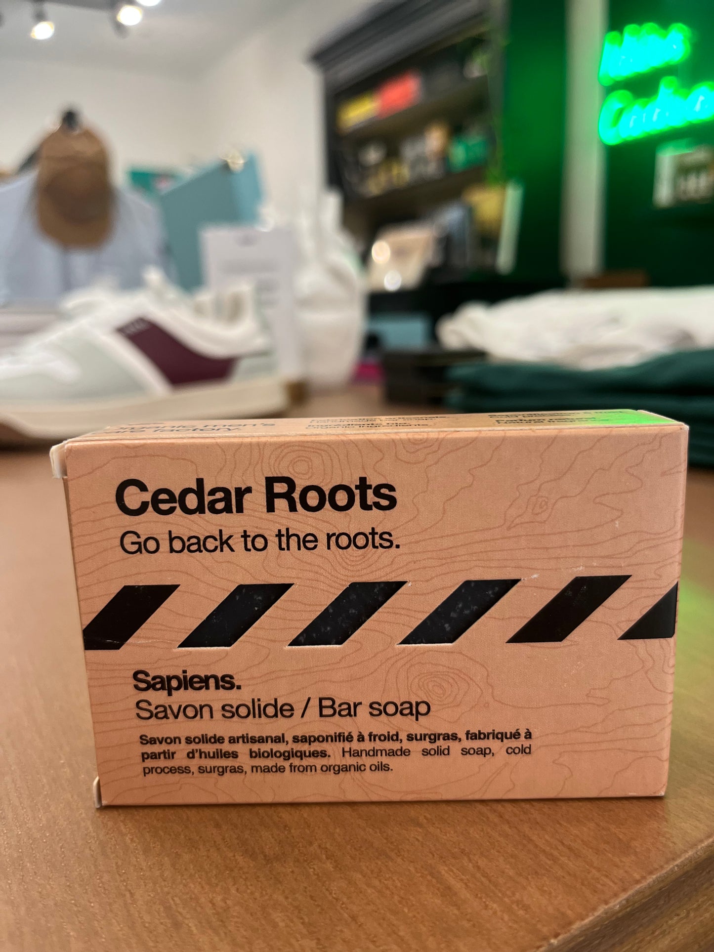 Savon solide "Cedar Roots" SAPIENS