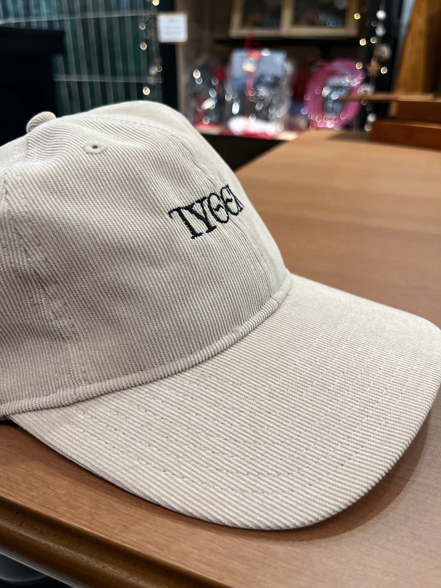 Casquette velours côtelé Tyger