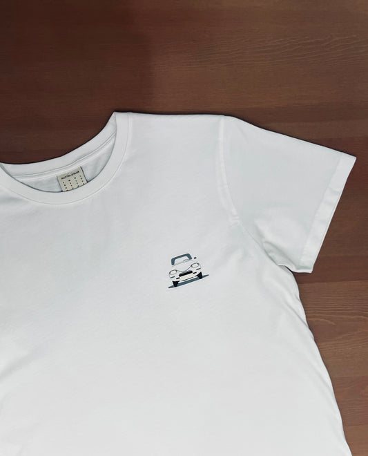 T-shirt Ami 6 Blanc Blotter Atelier x B31