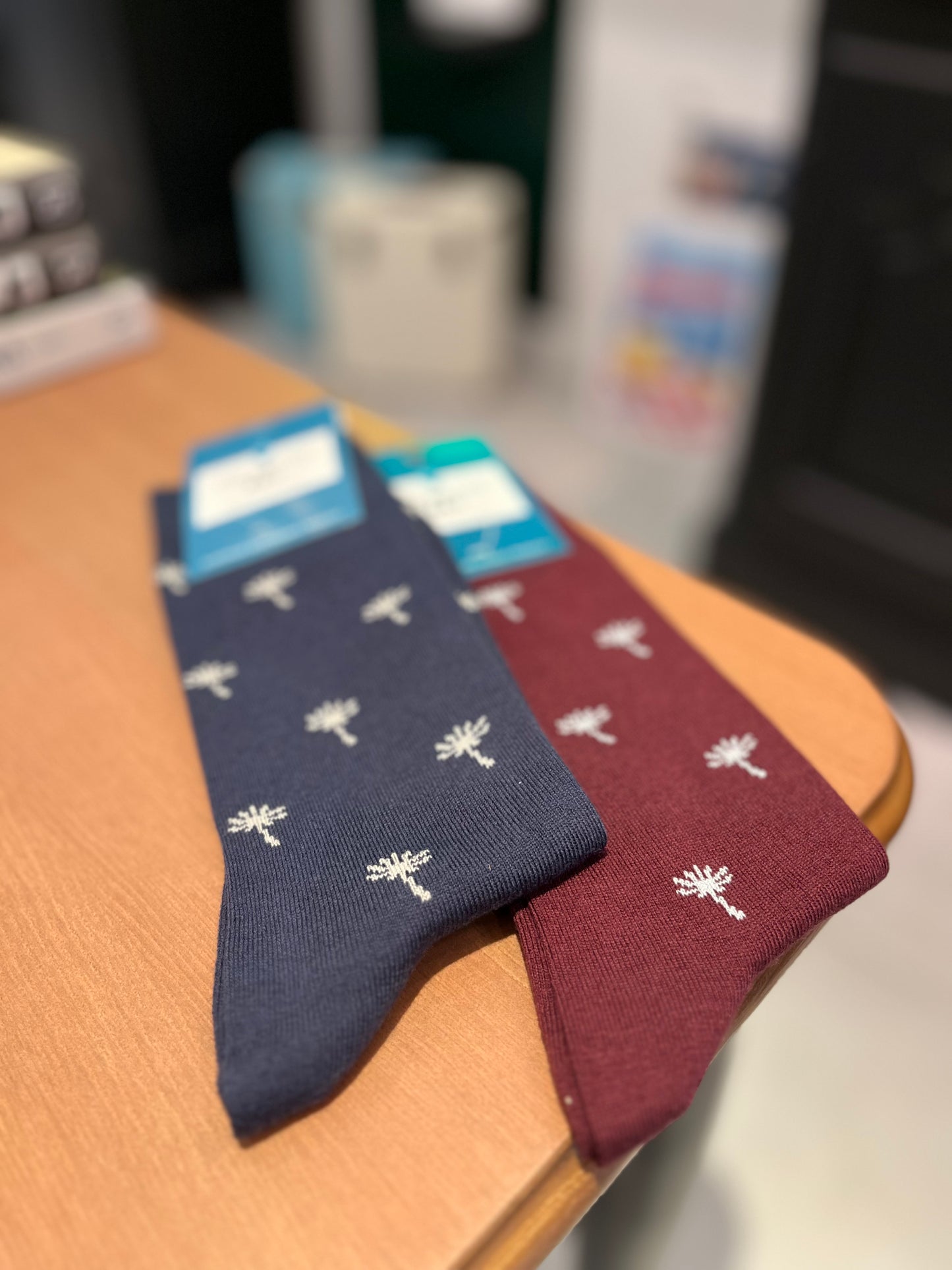 Chaussettes Bleu / Bordeaux The Arctic Bay