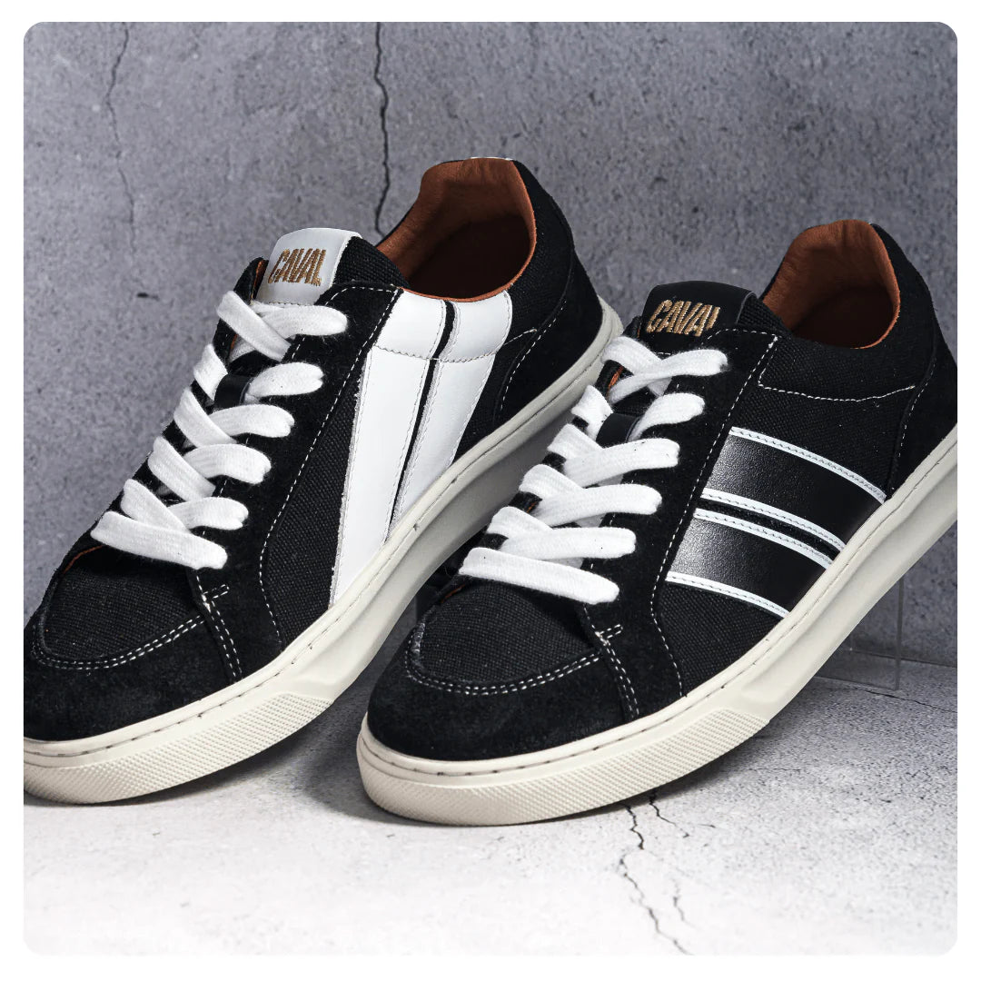 Sneakers Black Track Caval