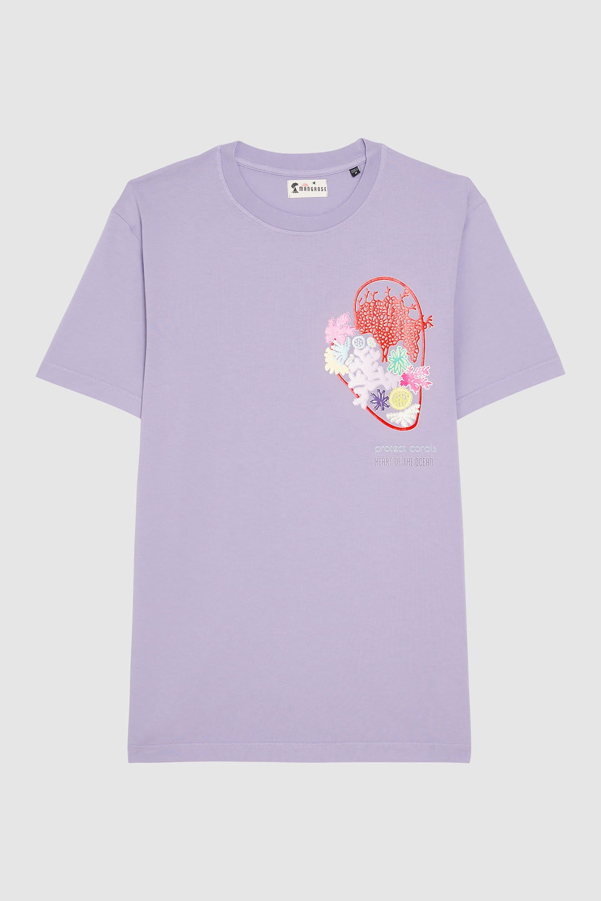 T-shirt Heart Of The Ocean Lila MANGROSE