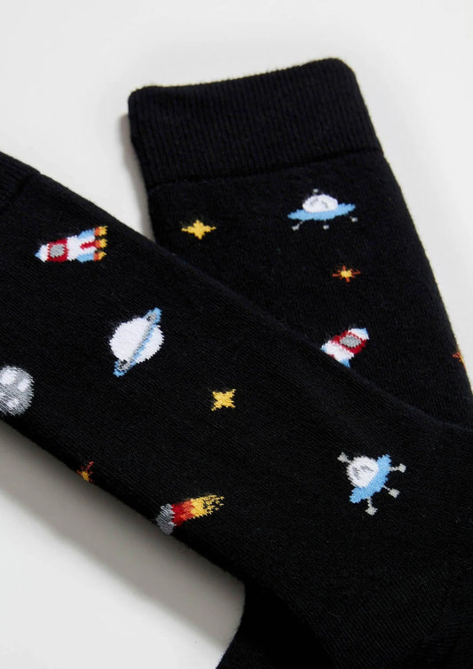 Chaussettes Navette Spatiale BeSpace - BeSocks