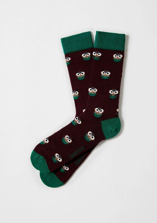 Chaussettes BeOwl Hibou - BeSocks