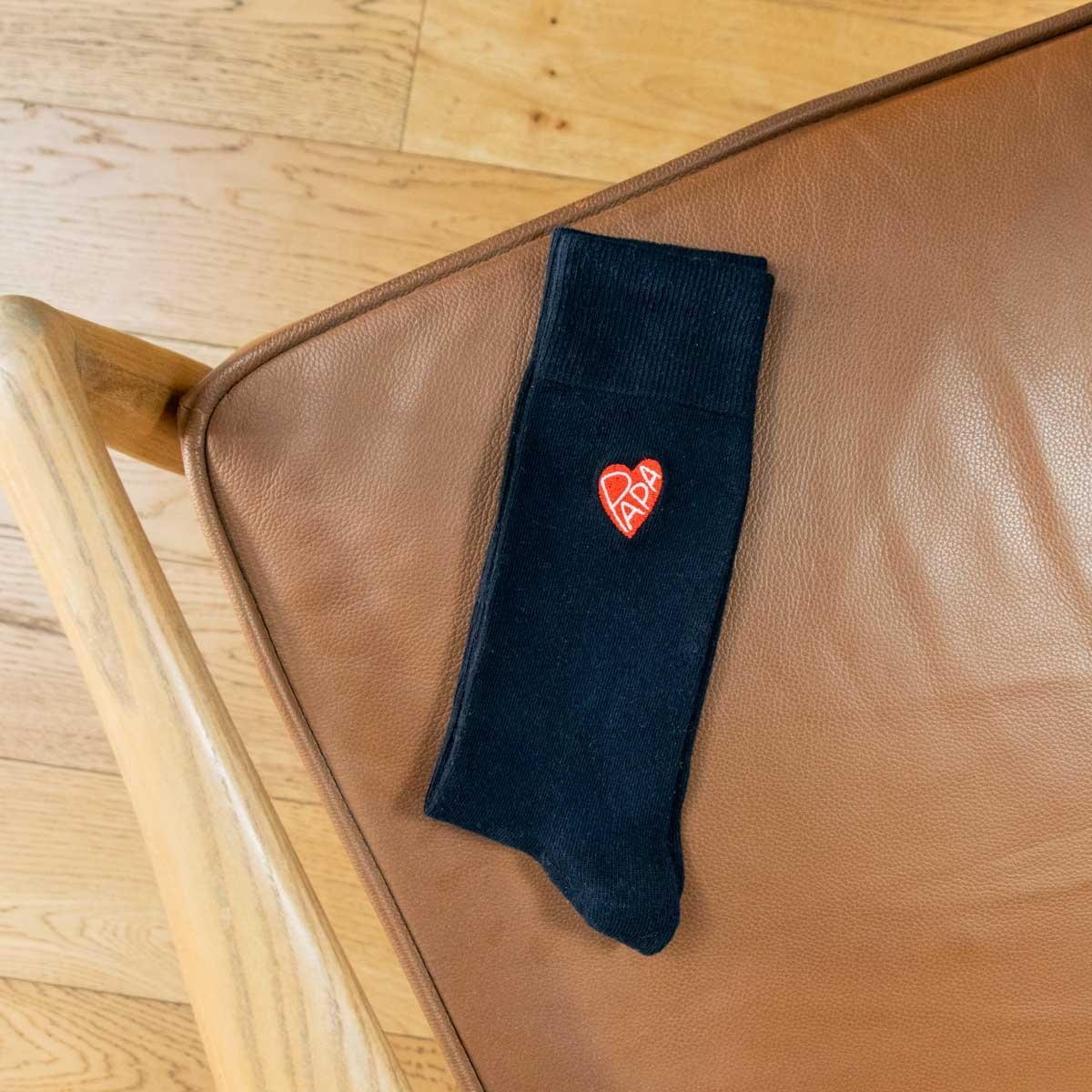 Chaussettes Coeur Papa Affaire de Famille