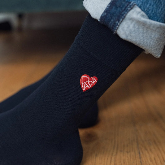 Chaussettes Coeur Papa Affaire de Famille