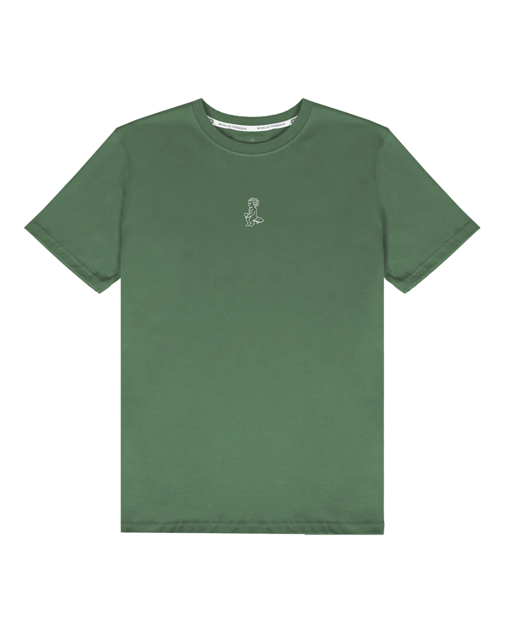 T-shirt Ikon Stamp Green/White – Ementa
