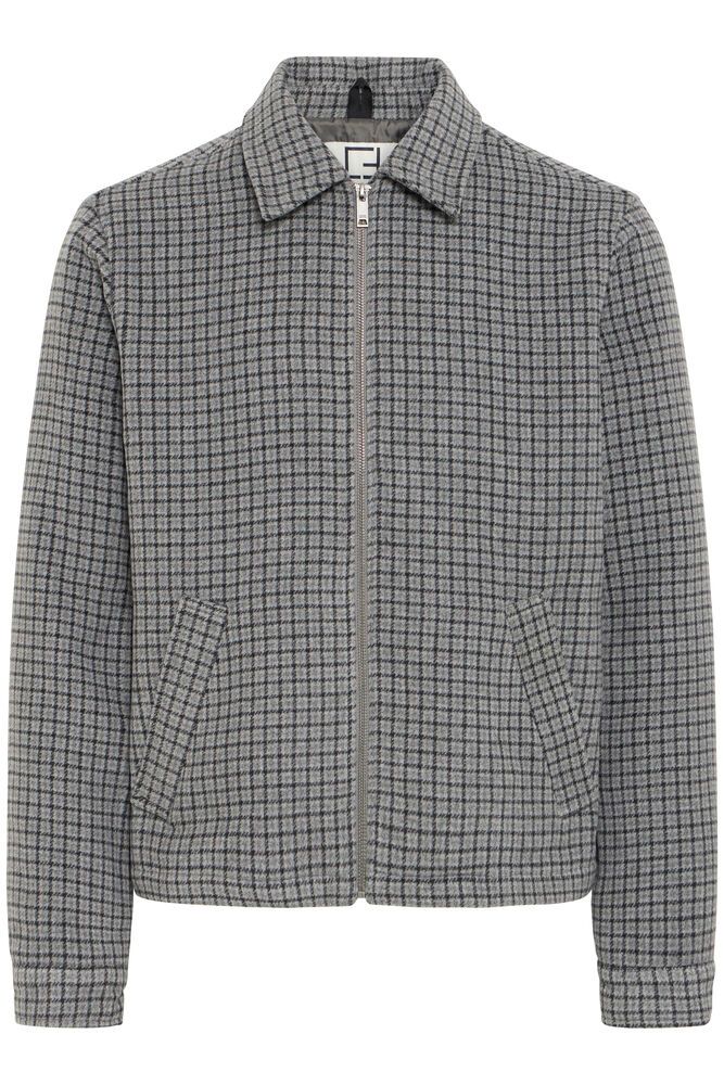Veste grise à carreaux - Casual Friday