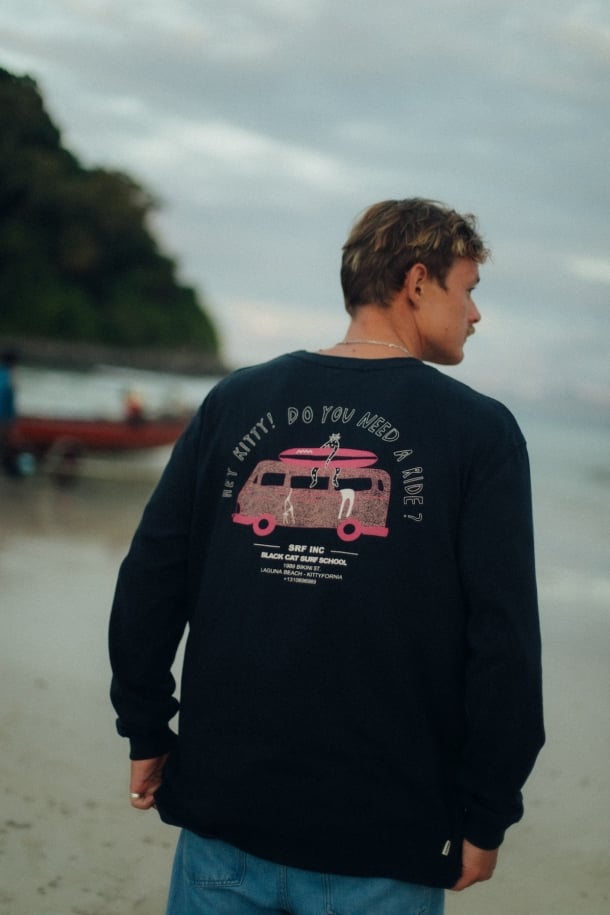 T-shirt à manches longues épais Kitty LS – Surf Inc.