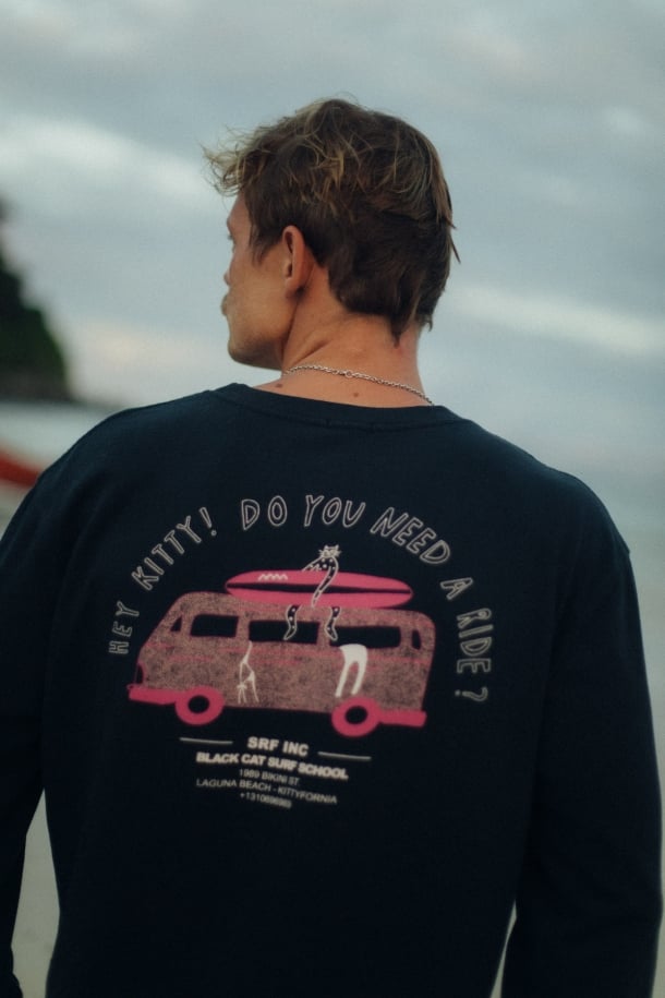 T-shirt à manches longues épais Kitty LS – Surf Inc.