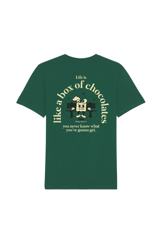 T-shirt Life Is Like a Box of Chocolate – Nostalgic Apparel